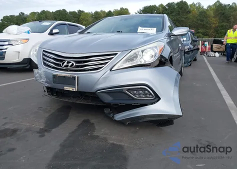 2016 Hyundai Azera Limited из США, поврежденный, VIN KMHFH4JG8GA527256